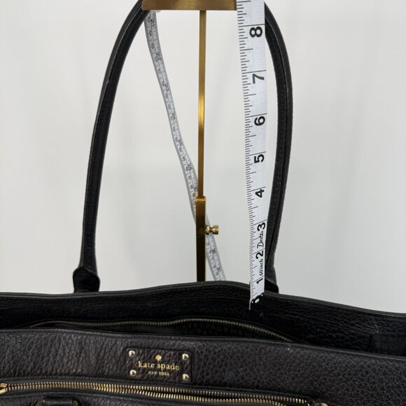 Kate Spade Bay Street Harmony Leather Tote, Black - Picture 5 of 8